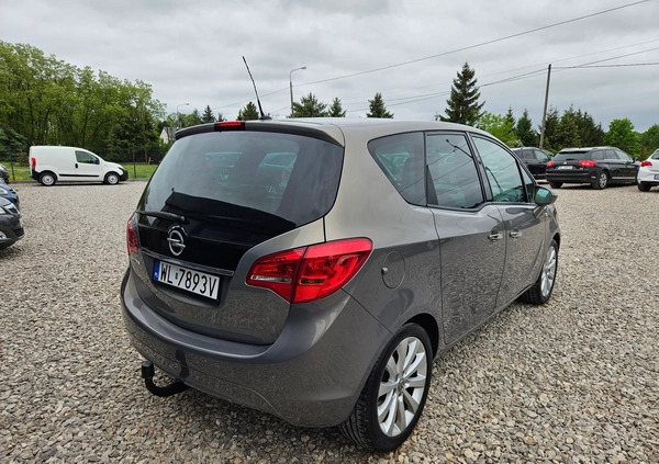 Opel Meriva cena 22700 przebieg: 199980, rok produkcji 2010 z Warszawa małe 232